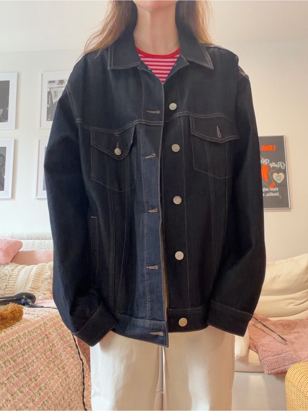 Dark Blue Denim Jacket